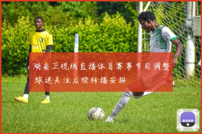 湖南卫视线直播体育赛事节目调整 球迷关注后续转播安排